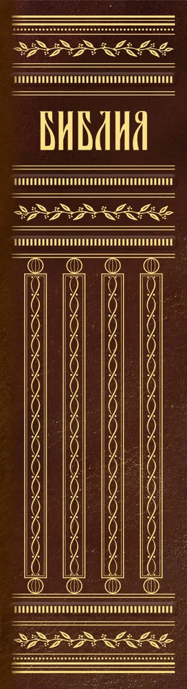 Библия. Книги Священного Писания Ветхого и Нового Завета, с параллельными местами, с цветными иллюстрациями, синодальный перевод, в кожаном переплете